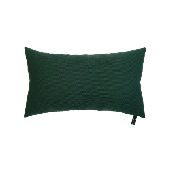Almofada retangular lisa verde | LC Prints